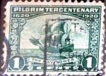 Sellos de America - Estados Unidos -  Intercambio 2,25 usd 1 cent. 1920
