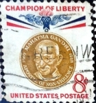 Sellos de America - Estados Unidos -  Intercambio 0,20 usd 8 cent. 1961