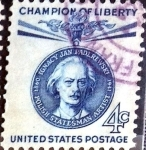 Stamps United States -  Intercambio 0,20 usd 4 cent. 1960