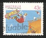 Stamps Australia -  skateboarding