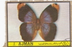 Stamps United Arab Emirates -  mariposa