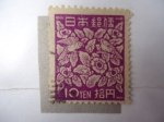 Stamps : Asia : Japan :  Flora.