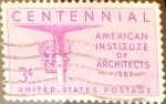 Sellos de America - Estados Unidos -  Intercambio 0,20 usd 3 cent. 1957