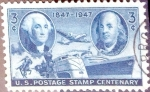 Stamps United States -  Intercambio 0,20 usd 3 cent. 1947