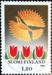 Sellos del Mundo : Europa : Finlandia : Intercambio crxf 0,30 usd 1,20 m. 1985