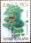 Stamps Finland -  Intercambio crxf 0,25 usd 2,10 m. 1991