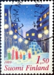 Stamps : Europe : Finland :  Intercambio crxf 0,20 usd 1,50 m. 1989