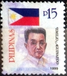 Stamps Philippines -  Intercambio 0,90 usd 15 p. 1999