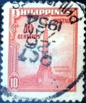 Sellos de Asia - Filipinas -  Intercambio 0,20 usd 10 cent. 1947