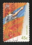 Stamps Australia -  Juegos paraolimpicos  Sydney 2000