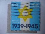 Sellos del Mundo : Asia : Israel : Bandera de Brigada Judìa - Yischuv Army Service - 1939-1945.(Servicio Militar)