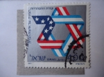 Sellos de Asia - Israel -  Convención de la Organización Sionista en Estados Unidos.