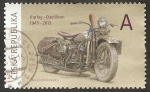 Stamps Czech Republic -  Harley Davidson