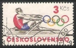 Stamps Czechoslovakia -  Veslování-Remo en los Juegos Olímpicos de Verano en 1984 