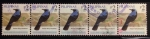Stamps Philippines -  Asían fairy-bluebird