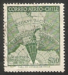 Stamps Chile -  Año Geofísico Internacional