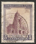 Sellos de America - Chile -  150 Anivº del primer gobierno nacional, Templo Votivo Nacional