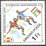 Sellos de Europa - Hungr�a -  1938 Copa Mundial de la FIFA