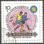 Sellos de Asia - Mongolia -  1950 Copa Mundial de la FIFA