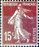 Stamps France -  Intercambio 0,25 usd 15 cent. 1926