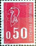 Sellos de Europa - Francia -  Intercambio 0,20 usd 50 cent. 1971