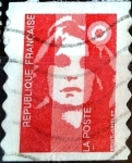 Stamps France -  Intercambio 0,20 usd 2,50 fr. 1992