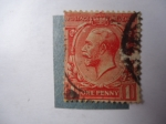 Stamps : Europe : United_Kingdom :  King George V.