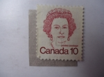 Sellos de America - Canad -  Reina Isabelth II.