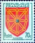 Sellos de Europa - Francia -  Intercambio m1b 0,25 usd 70 cent. 1954