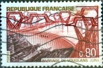 Stamps France -  Intercambio 0,20 usd 0,80 fr. 1969