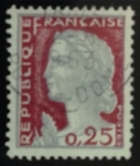 Stamps France -  Marianne tipo Decaris