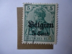 Stamps Germany -  Alemania, Colonias y oficinas en el exterior - Anna Fúhring 1866-1929-Haciéndose pasar porGermania-D