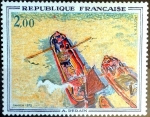 Sellos del Mundo : Europa : Francia : Intercambio jcpf 3,50 usd 2,00 fr. 1972