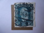 Stamps Germany -  Heinrich Von Sterhan-50Th Anniversary of Universal Postal Union 1831-1897- Deutsches Reich (Scott/Al