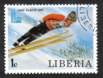 Stamps : Africa : Liberia :  Juegos Olímpicos de Invierno 1980 , Lake Placid