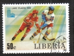 Stamps Liberia -  Juegos Olímpicos de Invierno 1980 , Lake Placid