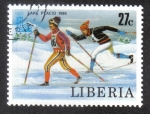 Stamps Liberia -  Juegos Olímpicos de Invierno 1980 , Lake Placid