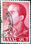Stamps Greece -  Intercambio 0,20 usd 2 dracmas 1957