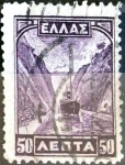 Stamps Greece -  Intercambio 0,20 usd 50 leptas 1927