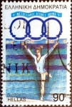 Stamps Greece -  Intercambio nfxb 0,30 usd 90 dracmas. 1991