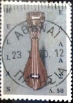 Stamps Greece -  Intercambio crxf 0,20 usd 50 leptas 1966
