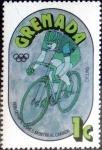 Stamps Grenada -  Intercambio 0,20 usd 1 cent. 1976