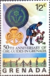 Stamps Grenada -  Intercambio 0,20 usd 1/2cent. 1976