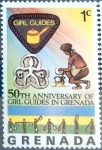 Stamps : America : Grenada :  Intercambio 0,20 usd 1 cent. 1976