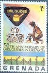 Stamps Grenada -  Intercambio nfxb 0,20 usd 1 cent. 1976