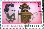 Stamps : America : Grenada :  Intercambio cr2f 0,20 usd 2 cent. 1977