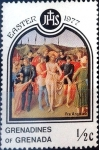 Stamps Grenada -  Intercambio m2b 0,20 usd 1/2 cent. 1977