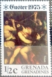 Stamps Grenada -  Intercambio m1b 0,20 usd 1/2 cent. 1975