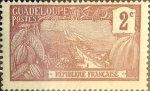 Stamps : America : Guadeloupe :  Intercambio crxf 0,25 usd 2 cent. 1905