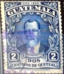 Stamps Guatemala -  Intercambio 0,20 usd 2 cent. 1929